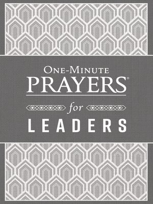 cover image of One-Minute Prayers for Leaders
